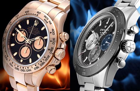 zenith el primer vs Rolex